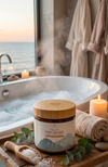 Premium Bath Sea Salt | Bergamot & Hyaluronic Acid | 20 oz
